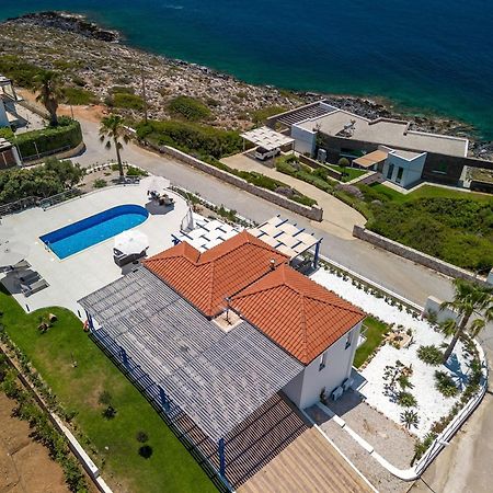 Villa Hemera Ocean View Private Heated Pool Chorafakia Exteriér fotografie