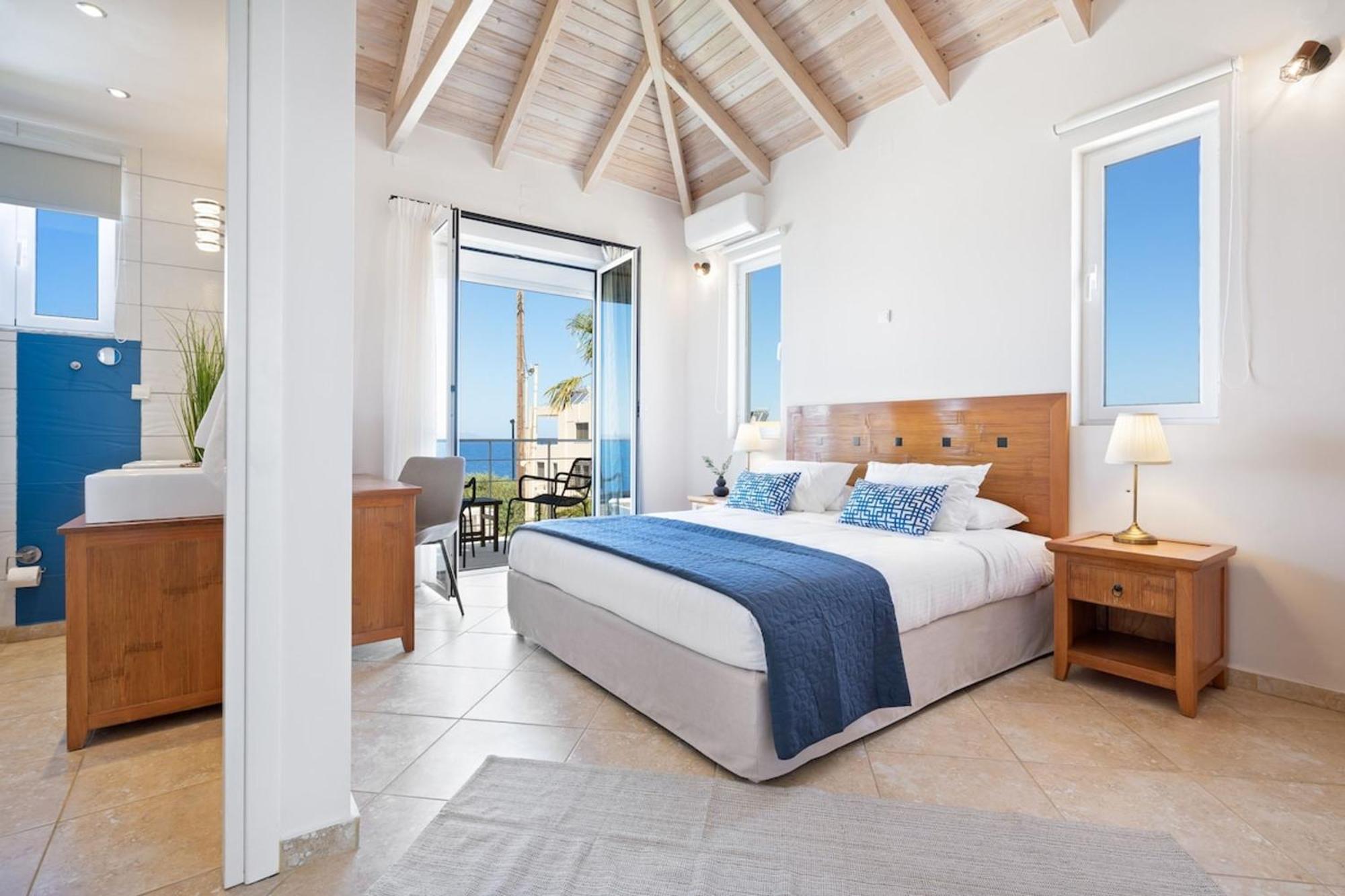 Villa Hemera Ocean View Private Heated Pool Chorafakia Exteriér fotografie